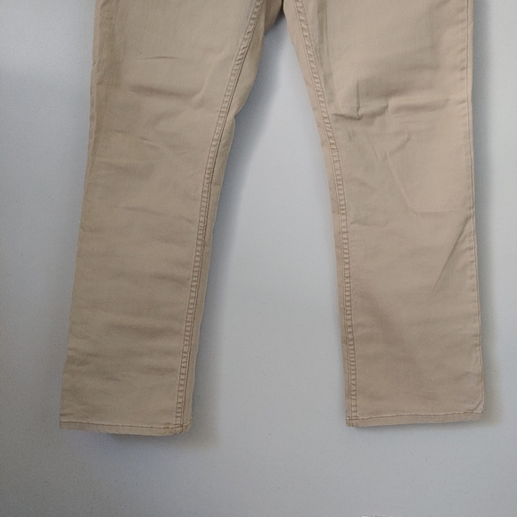 Vintage L.L Bean 1912 Straight Leg Jeans Size 12 Tall Khaki Tan - Picture 7 of 16